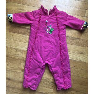 Catimini Size 12M 74 Padded One Piece Outfit